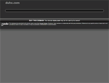 Tablet Screenshot of duhx.com